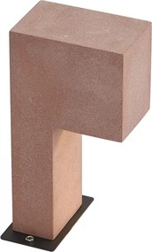 Stâlp modern de exterior teracotă 35 cm IP44 - Pompei