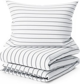Lenjerie de pat din bumbac Renforce CAPRIVI gri Dimensiune lenjerie de pat: 70 x 90 cm | 140 x 200 cm