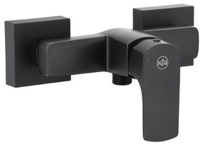Baterie de duș KFA Armatura 5536-010-81 MOKAIT negru mat