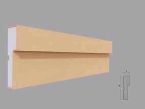 Ancadrament fereastra exterior FP111 dimensiuni 125x35x2000mm