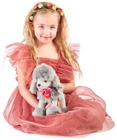 Lumpin Poodle gri Lily, 25 cm