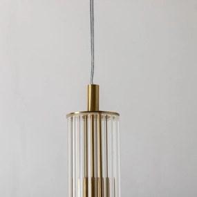 Lustra, Pendul design modern ARIA alama periata