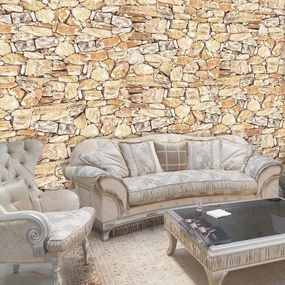 Fototapet - Stone Wall Rock (254x184 cm)
