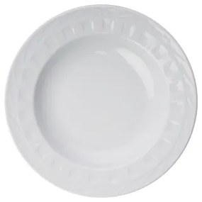 Set de masă 18 piese alb/porțelan