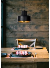 Lustră pe cablu OPHELIA 1xE27/40W/230V d. 20 cm neagră Lucide 20419/20/30