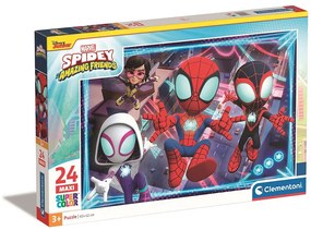 Omul Păianjen Spidey Puzzle maxi de 24 de piese Clementoni