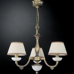 Candelabru din alama 3 brate design italian 5400