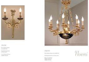 Aplica de perete LUX realizata manual Noemi