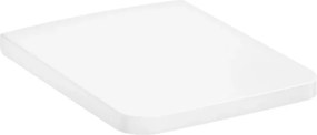 Capac WC Hansgrohe EluPura Original Q functie SoftClose si QuickRelease alb