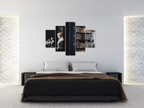 Tablou - La bibliotecă (150x105 cm)