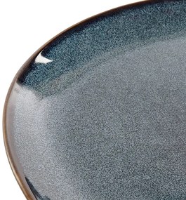 Platou Blue din ceramica 37x30 cm