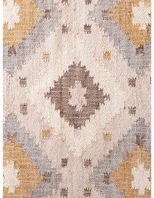 Covor crem țesut manual din iută 120x170 cm Roya Imani – Elle Decoration