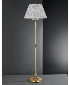 Lampadar design italian din alama si portelan 9100