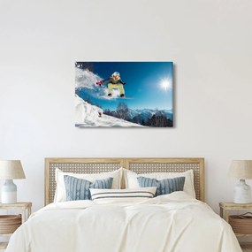 Tablou - Snowboarder (90x60 cm)