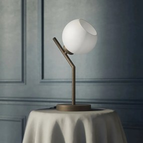 Lampa de masa din alama stil modern Art Deco Spheres