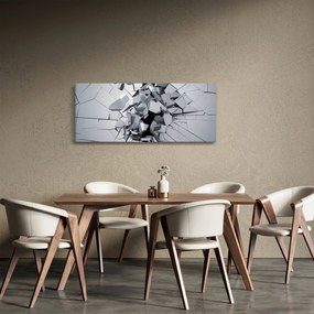 Tablou abstracție 3D (120x50 cm)