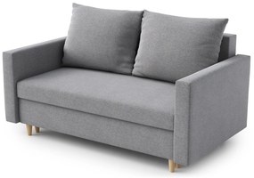 Canapea două locuri Louis (gri deschis). 1065635