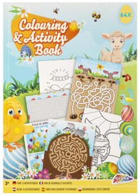 CARTE DE COLORAT CU ACTIVITATI - PASTE FERICIT - GRAFIX (810018)