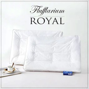 PERNĂ PUF GÂSCĂ „FLUFFLARIUM ROYAL”
