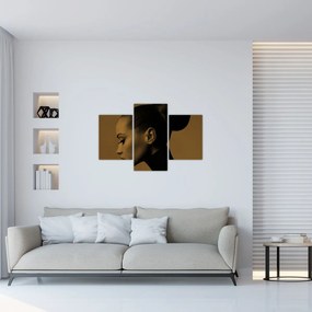 Tablou - Femeie în profil (90x60 cm)