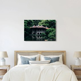 Tablou cu grădina japoneză națională (90x60 cm)