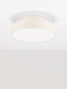 Plafoniera LED stil modern 3000K NOELIA crem 40cm