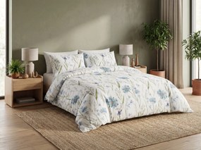 Lenjerie de pat din bumbac Renforce BLUVERIS alb Dimensiune lenjerie de pat: 2 buc 70 x 90 cm | 200 x 220 cm