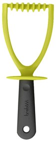 Presa pentru cartofi Trebonn Pure 1523205, 25,5 cm, Maner moale, Orificiu de agatat, Negru/Galben