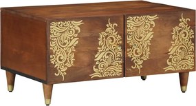 vidaXL Masă de cafea Maro miere 80 x 50 x 40 cm Lemn de mango solid