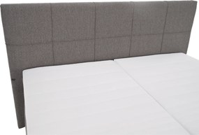 Pat electric reglabil, arcuri, gri, 160x200, MURKO NEW
