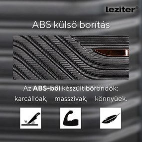 Valiză mică de mână TravelLux Urban cu acoperiș rigid 30x16x24 cm neagră