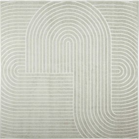 vidaXL Covoare de zonă Pătrat PALMERAS Verde 120 x 120 cm Poliester