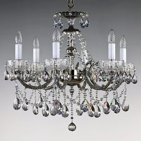 Candelabru Cristal Bohemia Exclusive 6 brate Chandelier CR