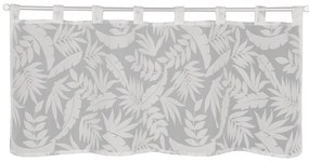 Perdea albă-gri 120x45 cm Calista – Sehlbach