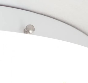 Plafoniera moderna diametru 25cm, Alba