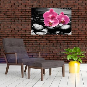 Tablou - Orhidee roz (90x60 cm)