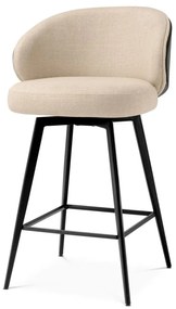 Scaun de bar design elegant LUX Camerota, Scalea sand
