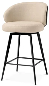 Scaun de bar design elegant LUX Camerota, Scalea sand