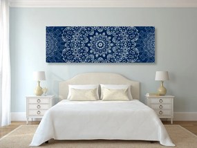 Tablou Mandala albastră cu model abstract
