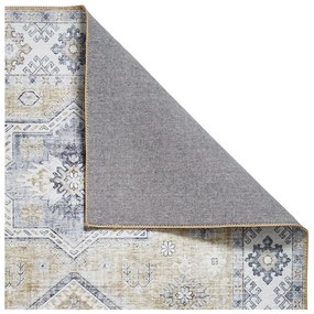 Covor de culoare gri/bej 225x60 cm Topaz - Think Rugs