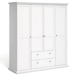 Șifonier alb 181x201 cm Paris – Tvilum