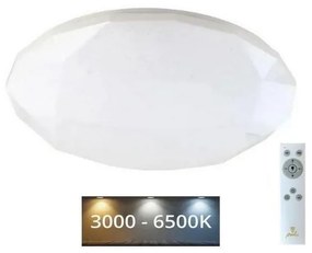 Plafonieră LED STAR LED/48W/230V 3000-6500K + telecomandă