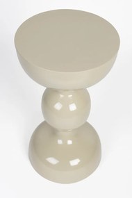 Măsuță auxiliară rotundă din metal ø 31 cm Lars – White Label