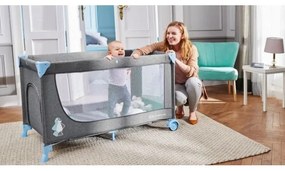 KINDERKRAFT - Patut de călătorie JOY, albastru-gri