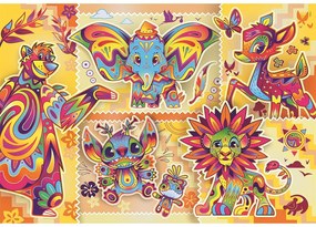 Disney Classics Boho Style Puzzle Compact Clementoni cu 1000 de piese