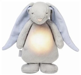 Pluș de îmbrățișat cu sunete și lumină Moonie iepuraș sky
