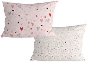 Set 2 huse decorative pentru perna LOVITA 40x60 cm, roz