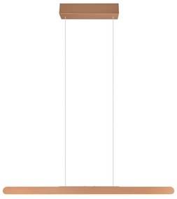 Lustră maro LED Helios – Trio