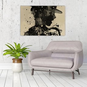 Tablou - Femeie de jazz (90x60 cm)
