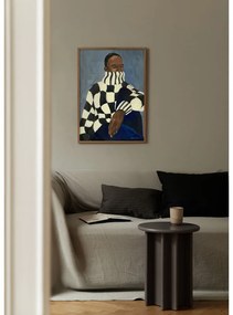 Poster 50x70 cm Check – Hanna Peterson – The Poster Club